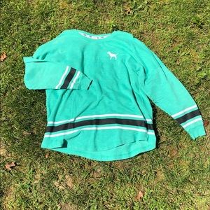 Victoria Secret Pink Mint Spirit Jersey